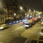 South Port Corridor At Night
